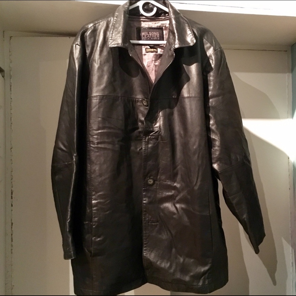 Black Leather Jacket in great condition