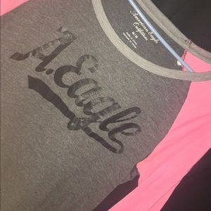 American eagle shirt.