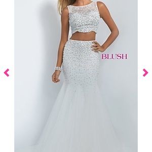 Blush Prom Dress