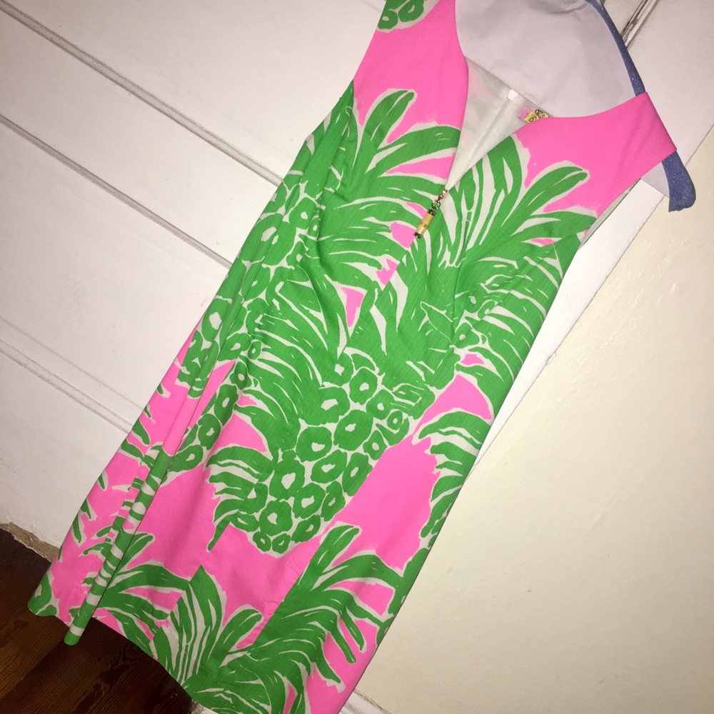 Lilly Pulitzer palm print shift dress 🌴💕