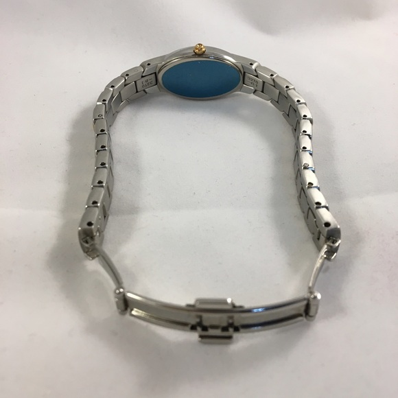 Women two tone Seiko watch