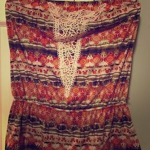 Beautiful strapless top