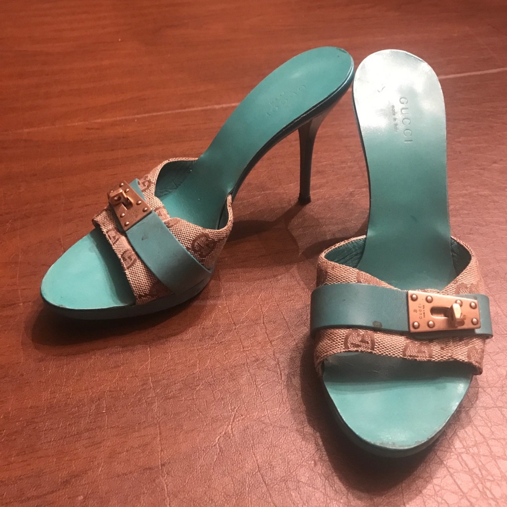 Gucci turquoise-*half off * Sandal