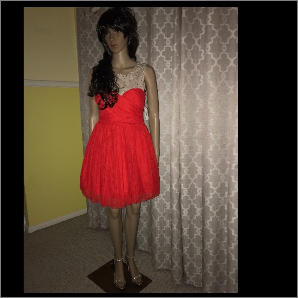 Red dress