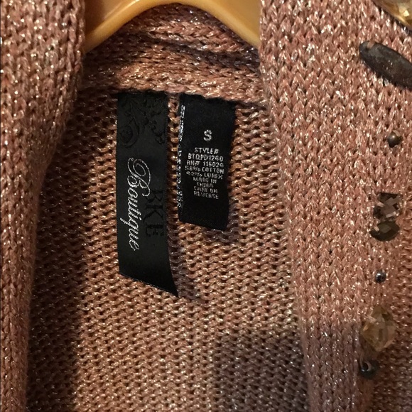 Gold embellished Buckle cardigan - Picture 2 of 4