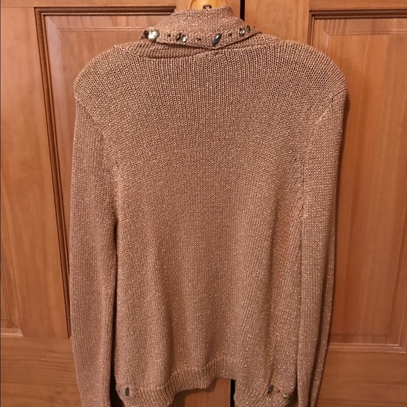 Gold embellished Buckle cardigan - Picture 3 of 4