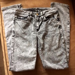 American Apparel Mineral Wash Slim Slack Jeans