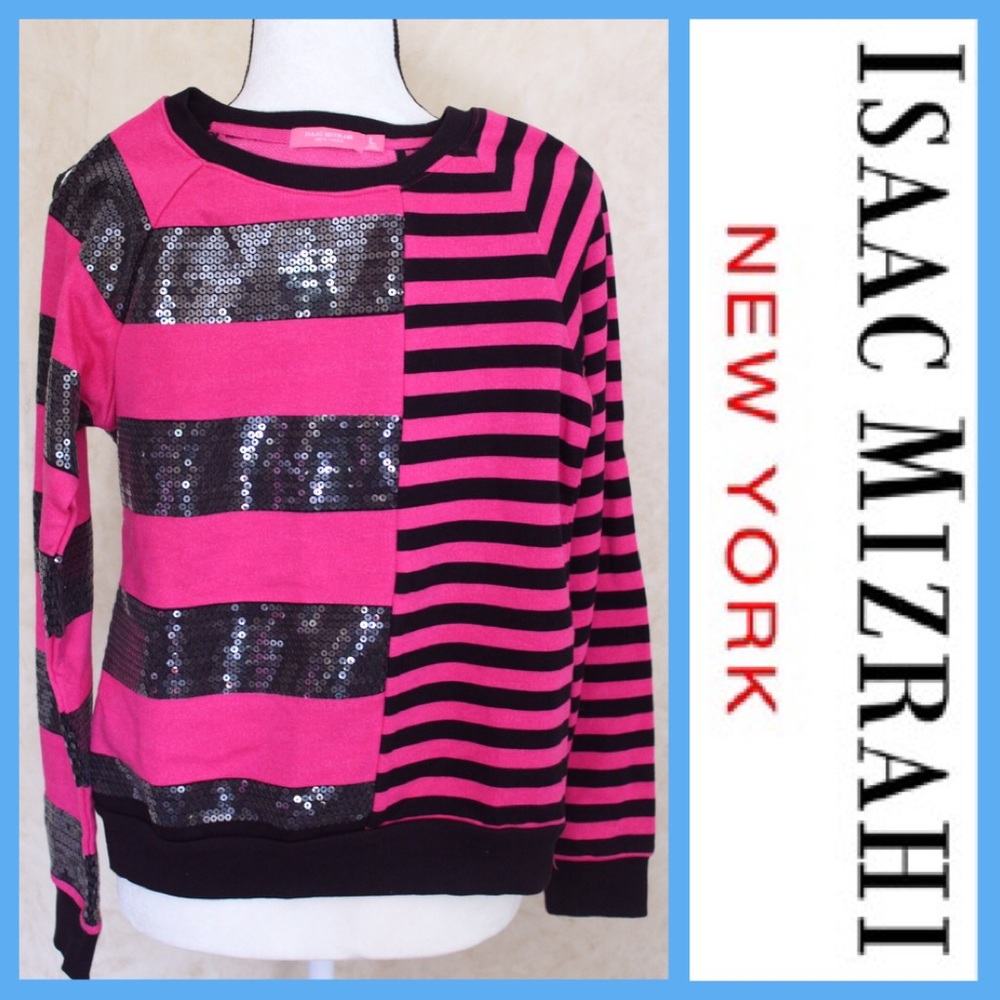 NWOT Isaac Mizrahi Fun 'Bling'  Top