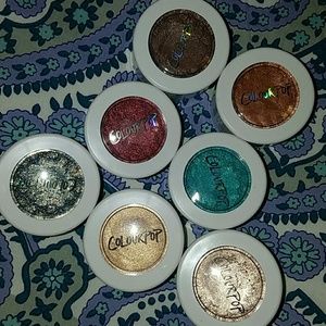 Colourpop eyeshadow set