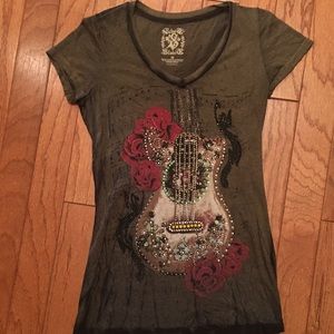 Velvet Stone fitted T from the Buckle