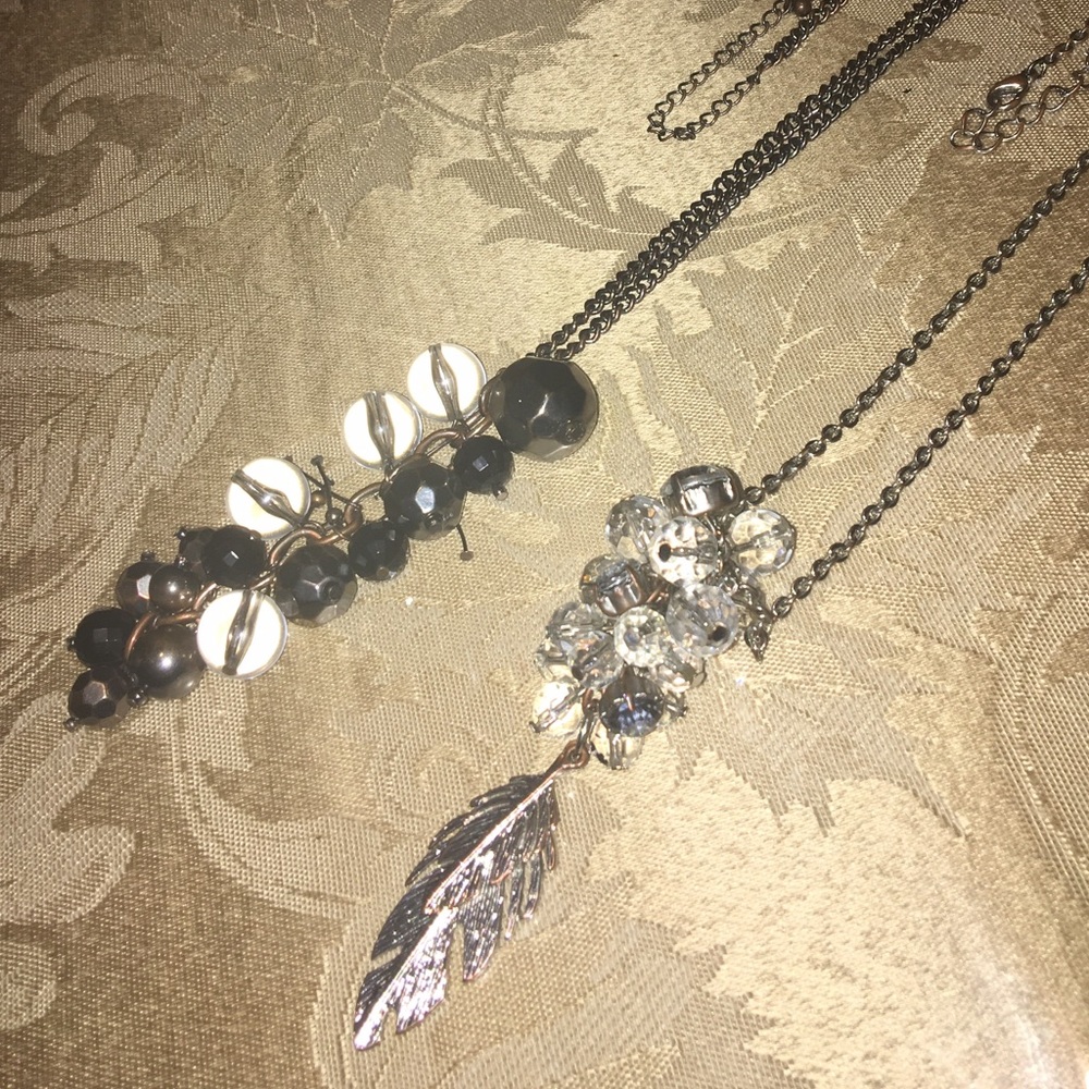 Long Necklaces. Used. Long chain with nice pendant