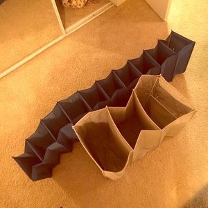 Bundle of Hanging Closet Organizers