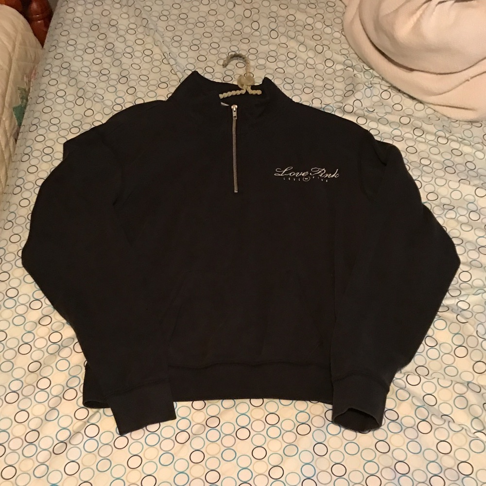 PINK Victoria Secret Half Zip sweatshirt