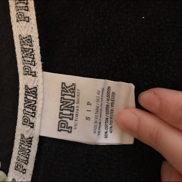 PINK Victoria Secret Half Zip sweatshirt - Picture 3 of 4