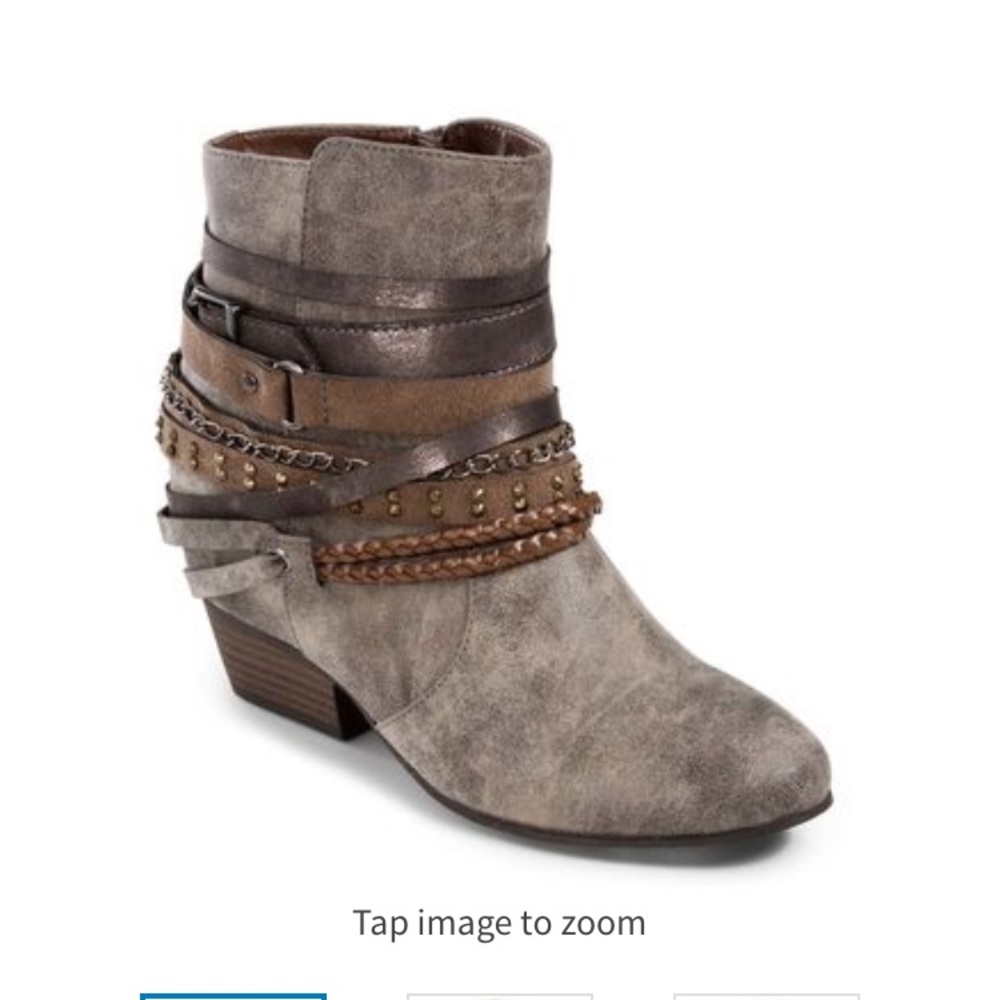 Gray Jellypop boots