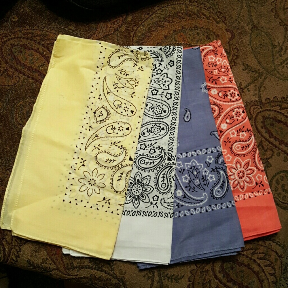 bandanas set of 4
