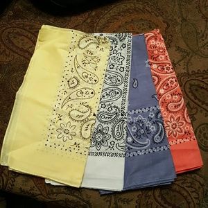bandanas set of 4