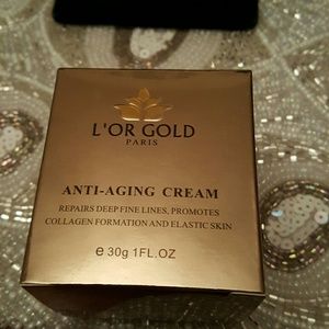Lor Gold anti aging cream, new