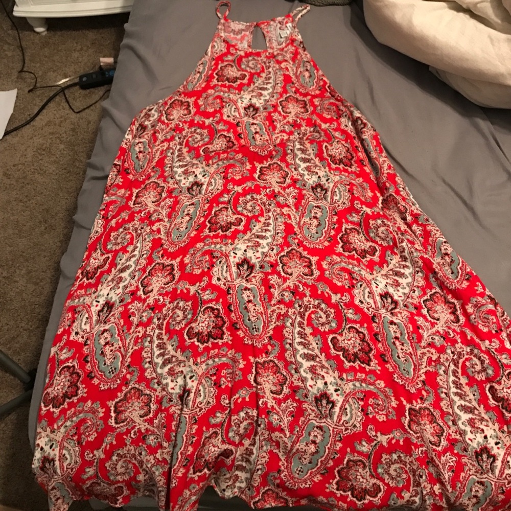 AE high neck flowy dress