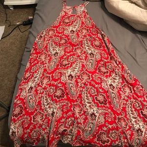 AE high neck flowy dress