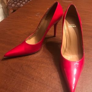 Stuart Weitzman Fever Red pumps