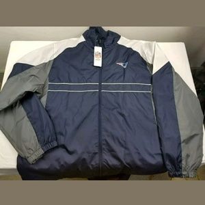 ENGLAND PATRIOTS NFL XL Windbreaker Jacket SI Zip