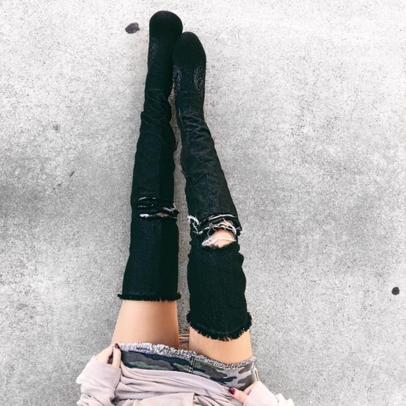 Jeffrey Campbell Shoes - 🥂HP 🌹Jeffrey Campbell OTK boots