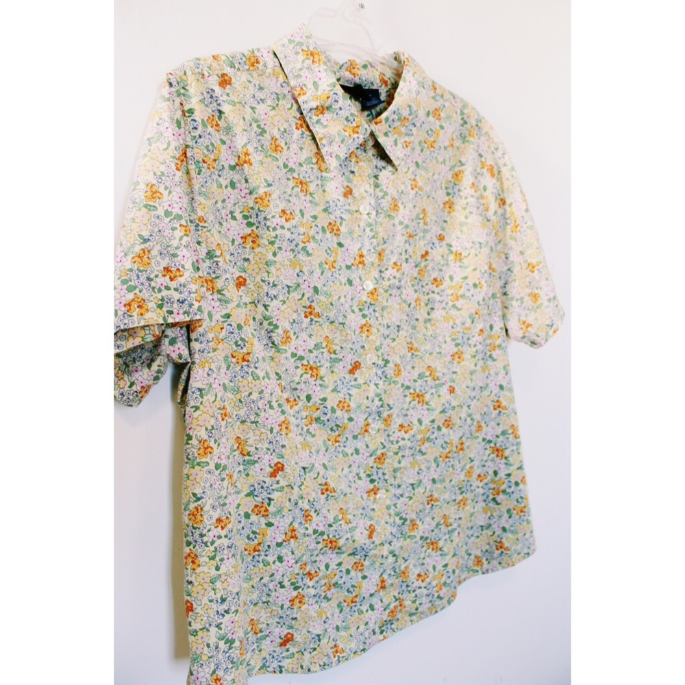 Floral Print Shirt (Size XL)