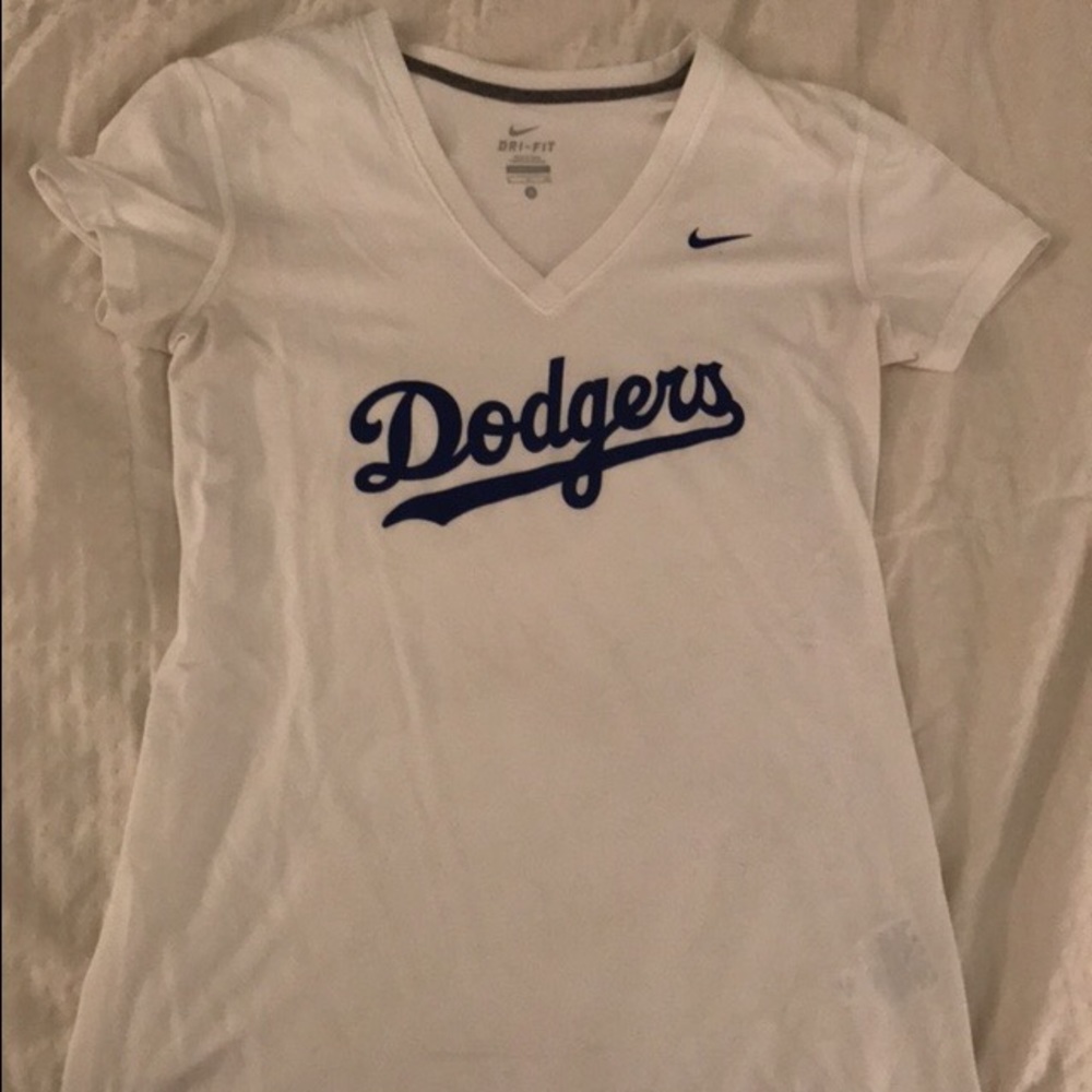 Nike DODGERS drifit v-neck