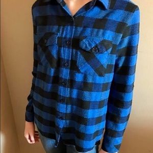 Blue flannel