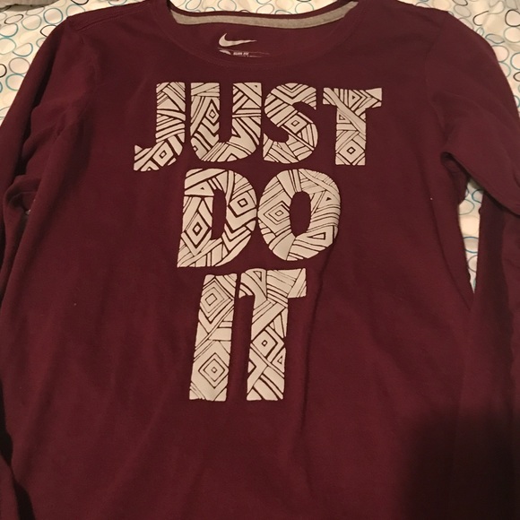 Sold! Nike Just Do It Long Sleeve Tshirt - Picture 2 of 4