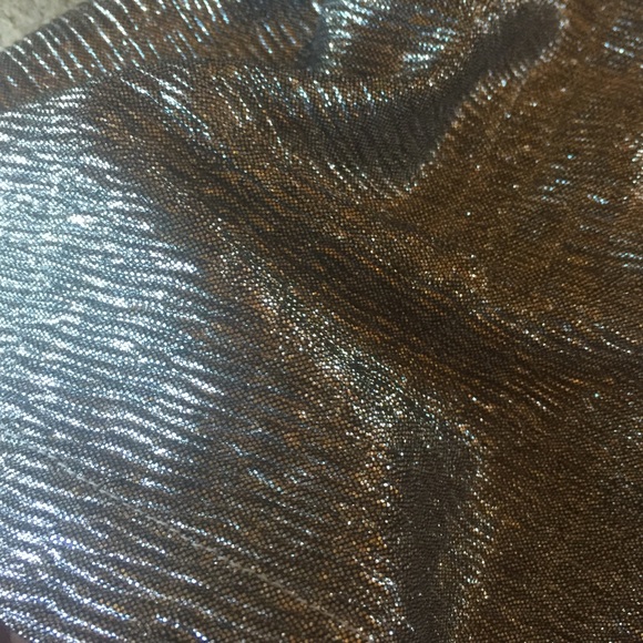 R D Style Shimmering Silver Blouse - Picture 5 of 5