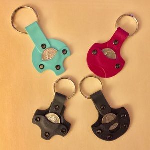 Aldi quarter keeper keychains