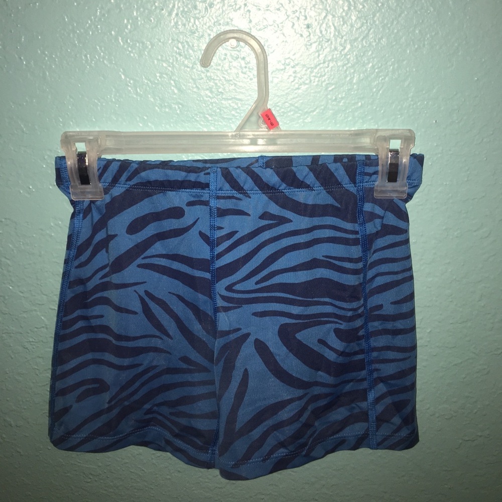 Blue & black spandex😊