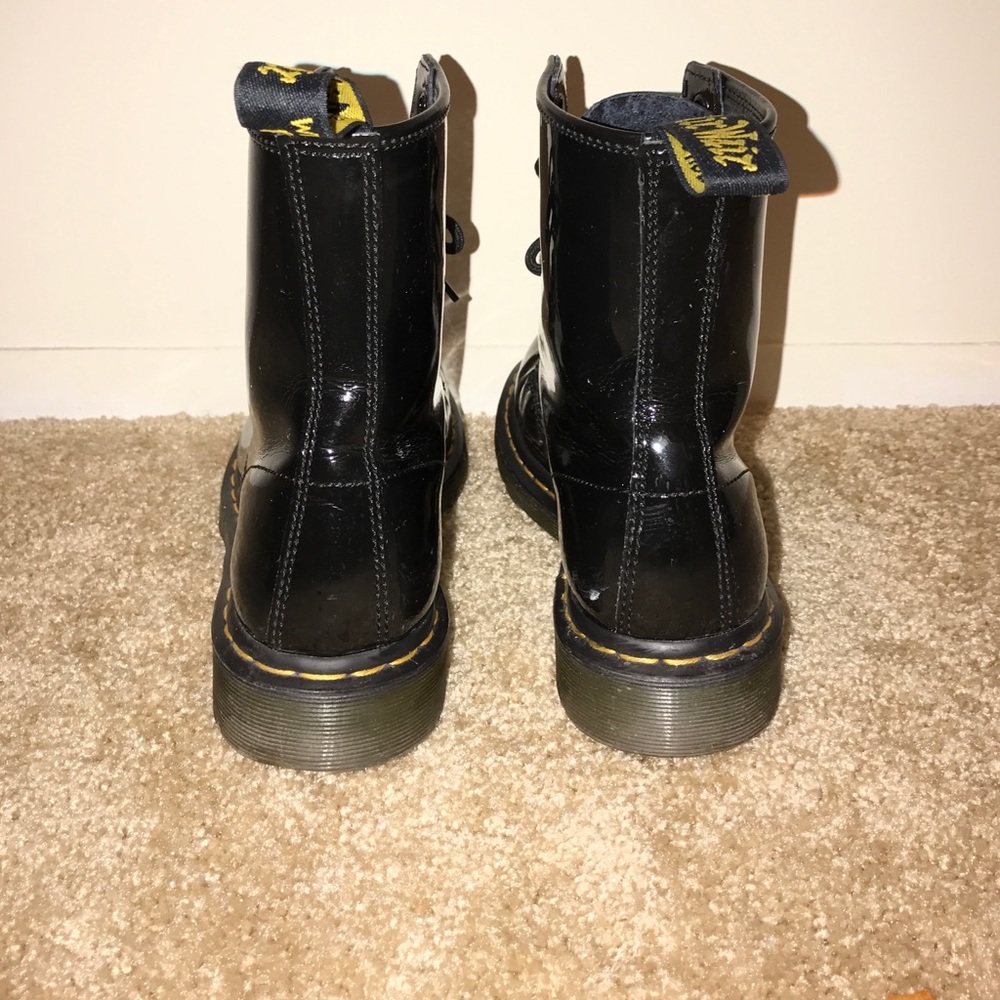 Shiny pleather Original Dr. Martens