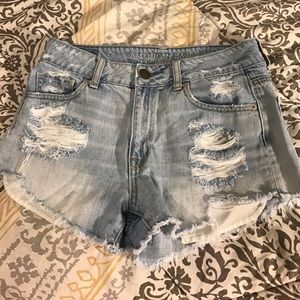 American eagle jean shorts