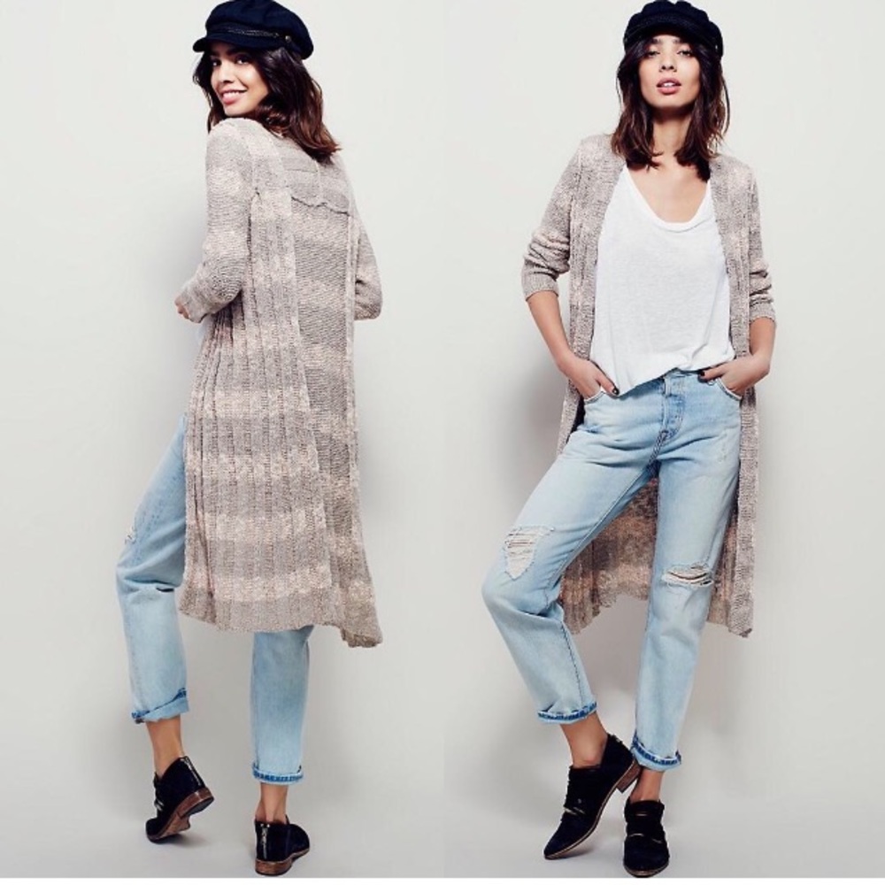 Free people stripped cardigan