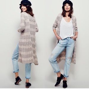 Free people stripped cardigan