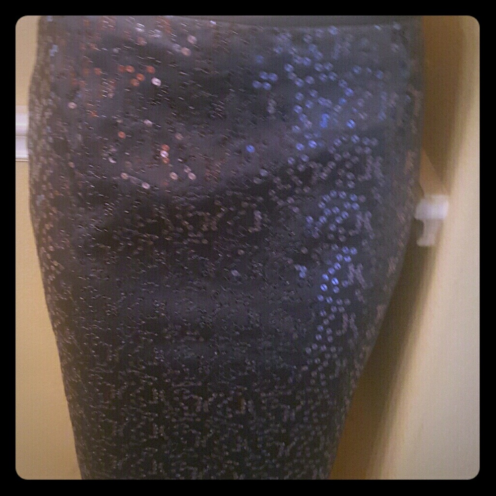 ALEX MARIE SEQUINED SKIRT