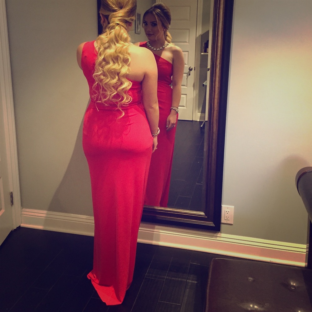 BCBG red dress