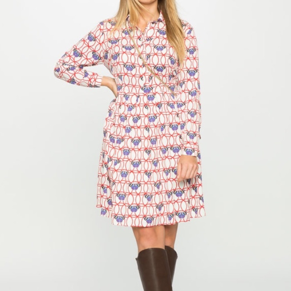 Conversational Print Dress from Eloquii