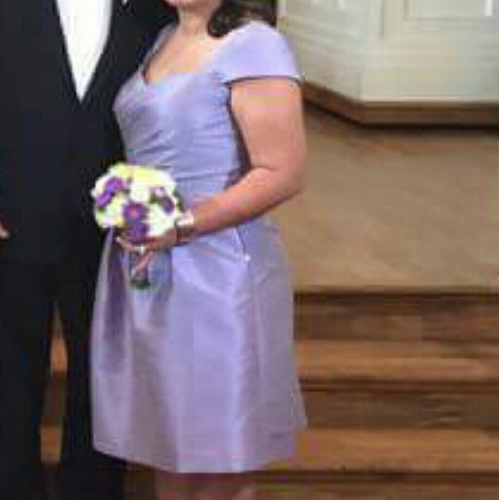 Lilac bridesmaid or prom dress
