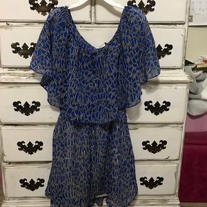 size small printed romper