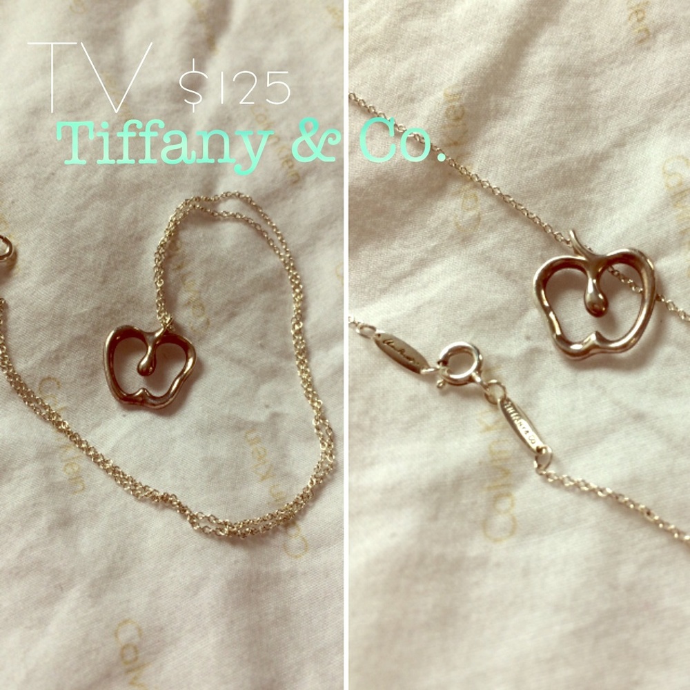 💋SOLD💋Tiffany & Co. Elsa Peretti Apple Necklace