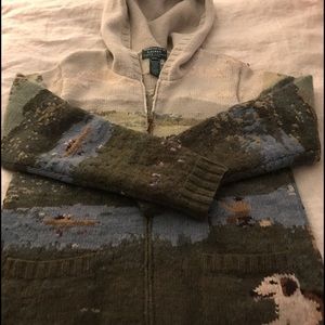 Hand knit vintage Lauren Ralph Lauren