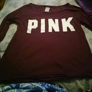 PINK victorias secret long sleeve tee