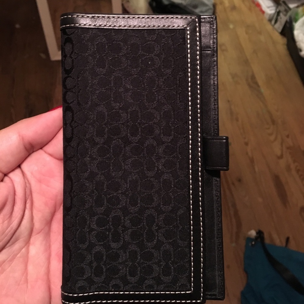 Authentic coach checkbook