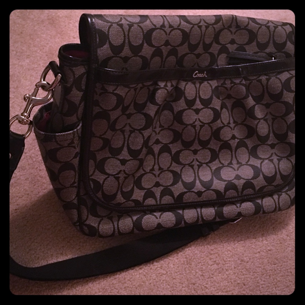 Coach large sling bag