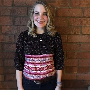 Small Colorful Japna Blouse