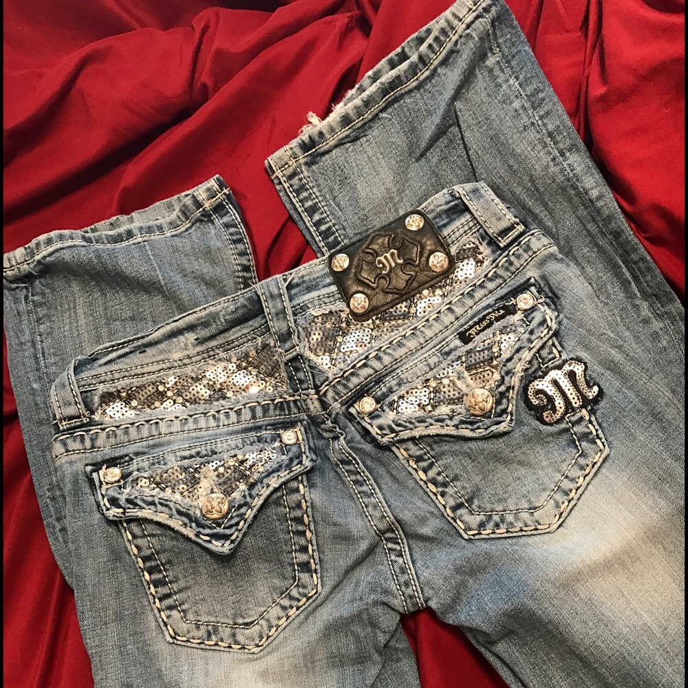 Miss me jeans size 25 boot cut